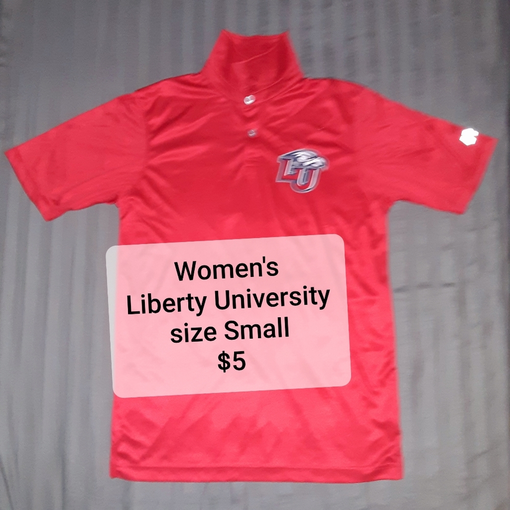 Women's Liberty University (LU) shirt size Small